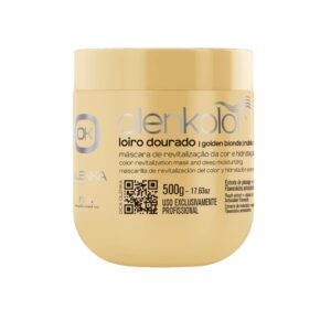 Máscara de Revitalização da Cor Loiro Dourado Olenkolor Olenka 500g