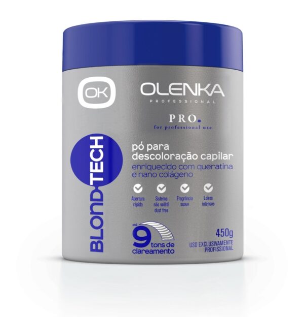 Pó Descolorante Blond-Tech Olenka 450g